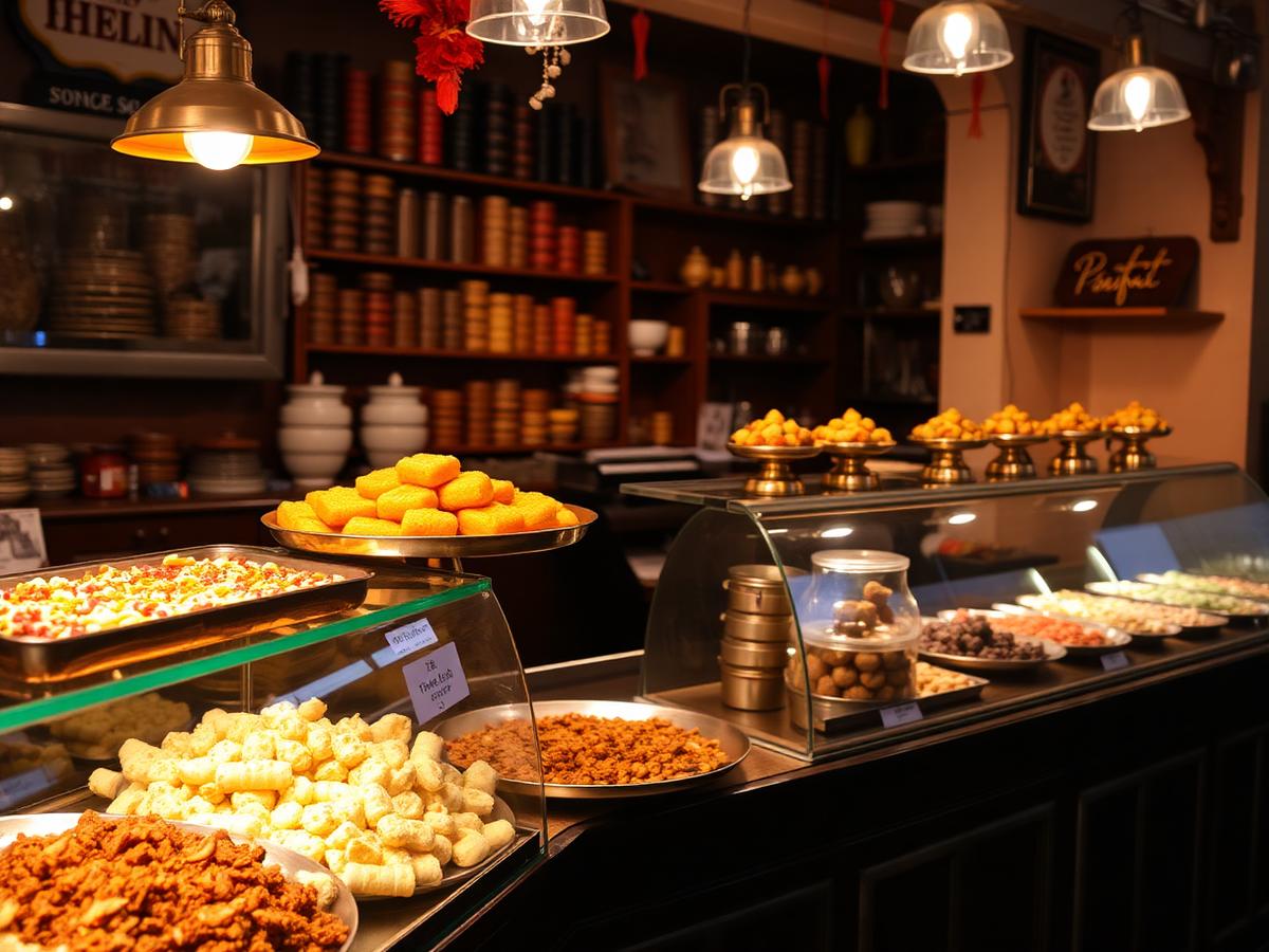 Classic Sweet Shop counter