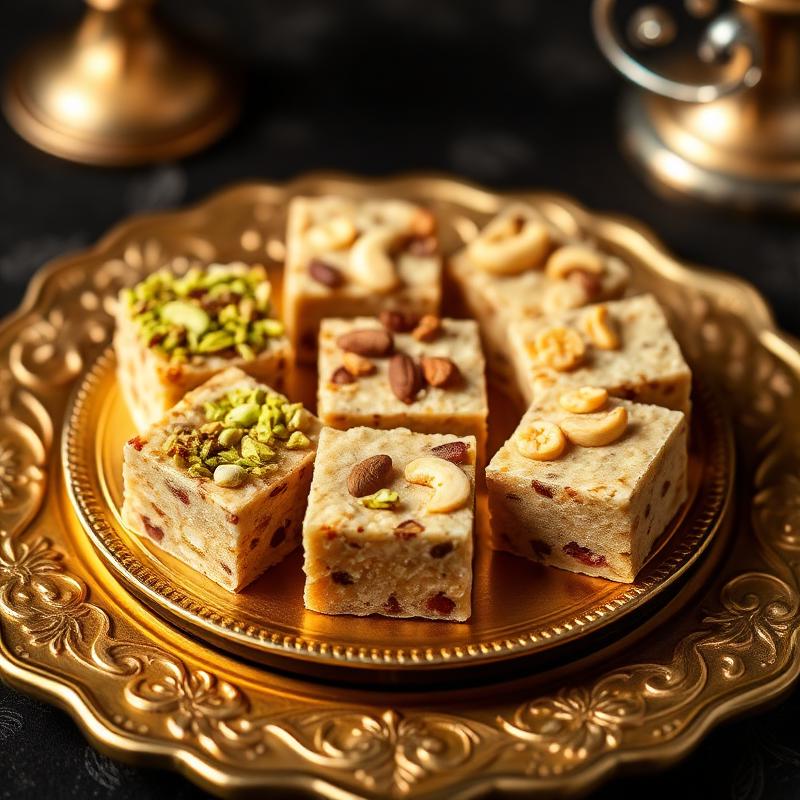 Dry fruit barfi